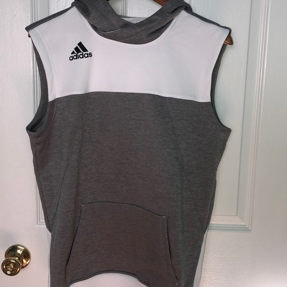 Men’s hooded sleeveless vest